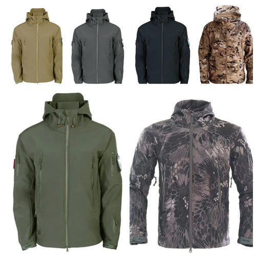 InterioNord - Veste coupe-vent imperméable pour hommes
